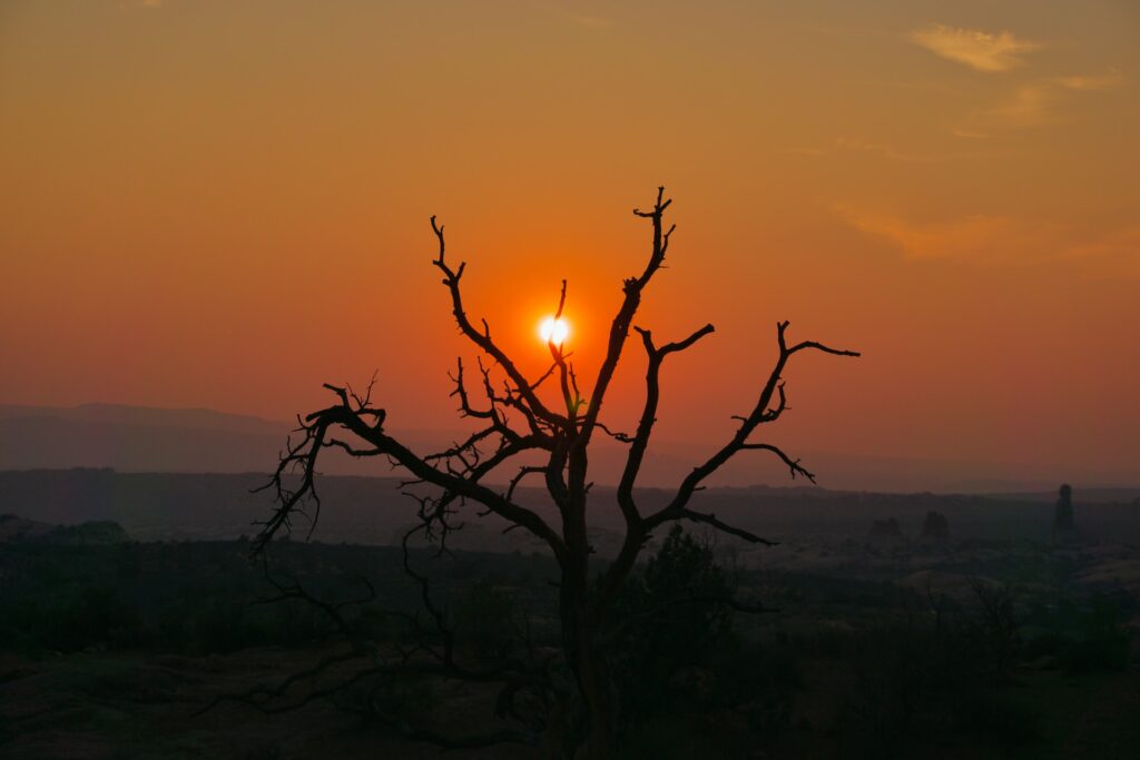 Sunset at Hurricane Mesa