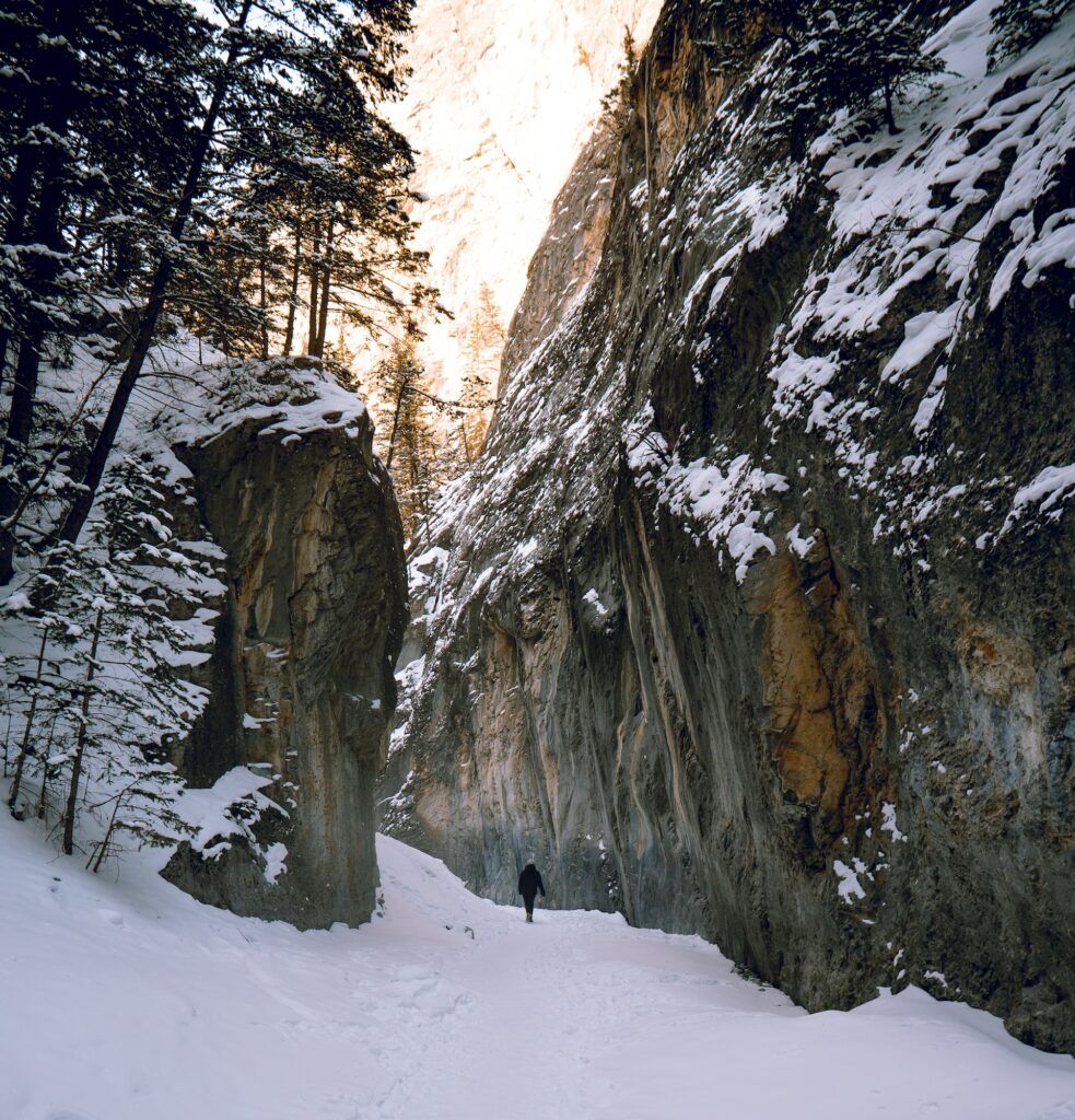 Grotto Canyon Canmore hike