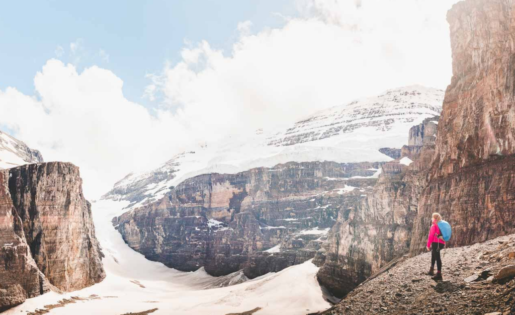 Plain of Six Glaciers banff hike